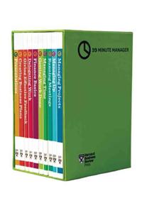 HBR 20-Minute Manager Boxed Set (10 Books) (HBR 20-Minute Manager Series): Managing Projects \ Managing Up \ Running Meetings \ Managing Time \ Getting Work Done \ Finance Basics \ Delegating Work \ Giving Effective Feedback